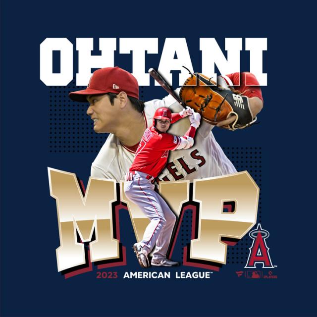 大谷翔平★ＭＬＢ★２０２３ＭＶＰ受賞記念★エンゼルス★コレクタブルフォト 大谷翔平選手 2023年 MVP受賞記念 ペナント 長三角旗 MLB Shohei