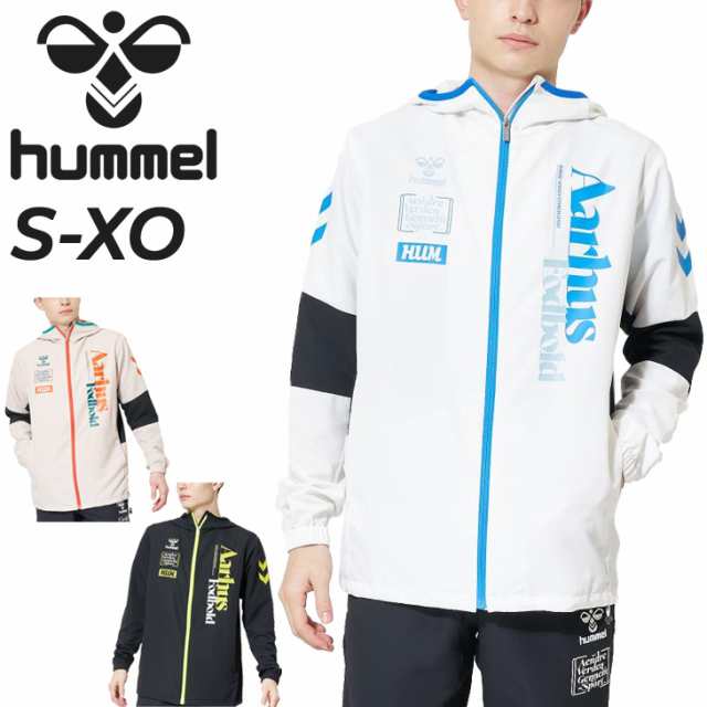 ヒュンメル ウィンドブレーカー メンズ hummel ウーブンフーディー ジャケット アウター パーカー はっ水 ウインドブレーカー サッカー トレーニング スポーツウェア ウエア フットボール フットサル ジャンバー 上着 春夏 ブランド アパレル/HAW2150の通販は