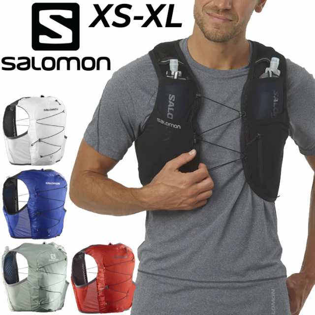 サロモン ランニングベスト フラスク付 SALOMON ACTIVE SKIN