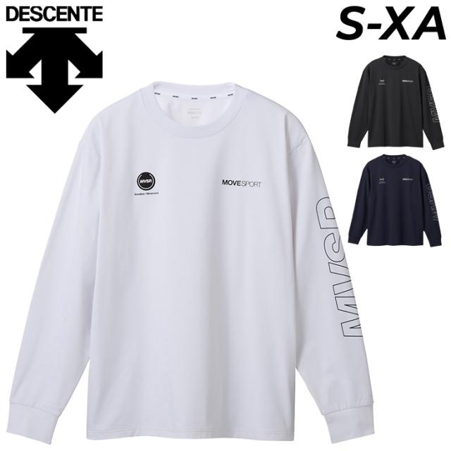 デサント 長袖 Tシャツ メンズ レディース DESCENTE SUNSCREEN TOUGH トレーニング スポーツウェア ウエア UVカット UPF50+ サンスクリーン 吸汗速乾 トレッチ ロンT 長袖シャツ フィットネス 運動 メンズウェア 春夏 ブランド アパレル/DMMXJB52の通販は 4,878円