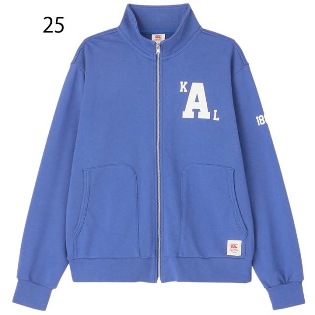 カンタベリー ジャケット メンズ canterbury ラガー スウェット トラックジャケット アウター 厚手 裏毛タイプ スエット ラグビー スポーツ ウェア ウエア ラガースタイル 男性用 メンズウェア ニュージーランド NPC ブランド アパレル/RA44142_3