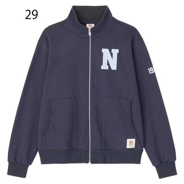 カンタベリー ジャケット メンズ canterbury ラガー スウェット トラックジャケット アウター 厚手 裏毛タイプ スエット ラグビー スポーツ ウェア ウエア ラガースタイル 男性用 メンズウェア ニュージーランド NPC ブランド アパレル/RA44142_4