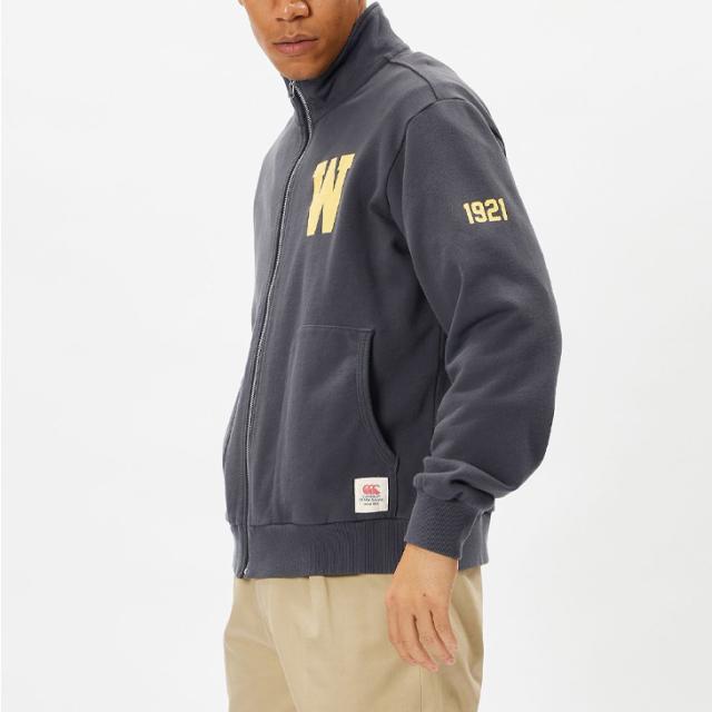 カンタベリー ジャケット メンズ canterbury ラガー スウェット トラックジャケット アウター 厚手 裏毛タイプ スエット ラグビー スポーツ ウェア ウエア ラガースタイル 男性用 メンズウェア ニュージーランド NPC ブランド アパレル/RA44142_5