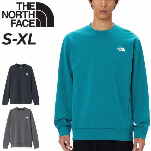 ノースフェイス スウェットシャツ 長袖 メンズ THE NORTH FACE モーションクルー トレーナー アウトドアウェア 吸汗速乾 UVカット 軽量