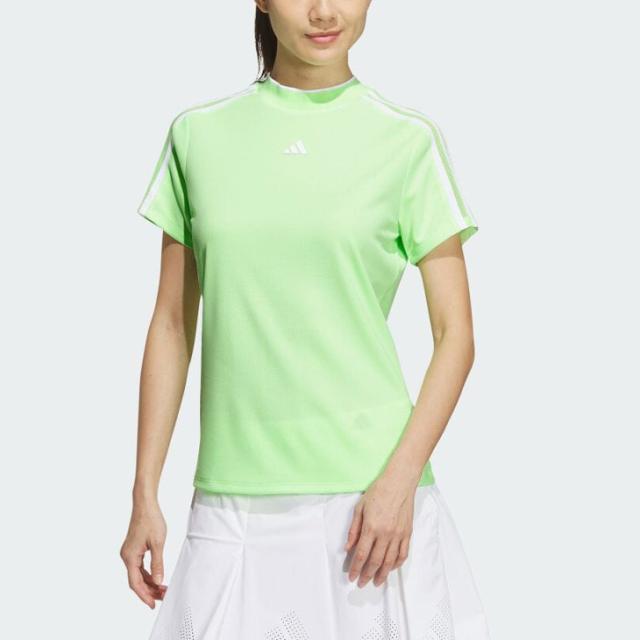 アディダスゴルフ　L 新品　モックネックシャツ　長袖　メッシュ　スカート adidas アディダス ゴルフ COLD. RDY ジャカード モックネック L