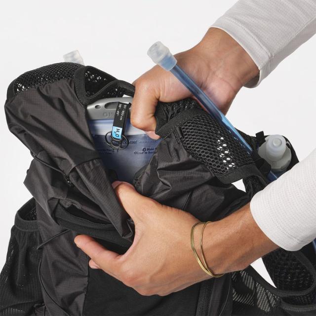 サロモン ランニングベスト フラスク付 SALOMON ACTIVE SKIN 12 メンズ