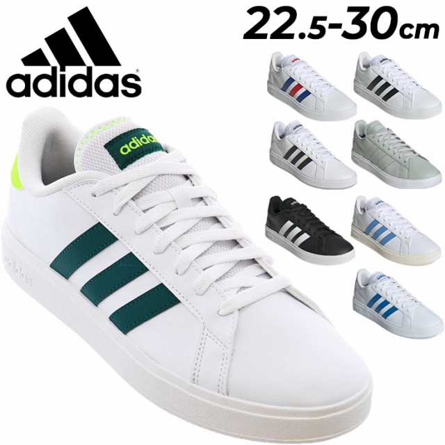 アディダス スニーカー メンズ レディース adidas グランドコート GRANDCOURT BASE 2.0 M ローカット コートスタイル  ひも靴 ユニセック｜au PAY マーケット