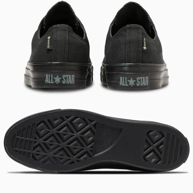 コンバース スニーカー メンズ レディース 防水シューズ ゴアテックス converse オールスターアール ALL STAR(R)GORE-TEX OX 交換用靴紐付き ローカット ユニセックス 大きいサイズ シューズ 黒 雨 レイン コンバーススニーカー ブランド くつ/3131086_4