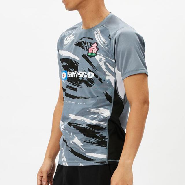 カンタベリー ジャパン ゲームティー(メンズ／ビッグサイズ) カンタベリー 半袖 Tシャツ 4L 5L メンズ 大きいサイズ ラグビー 日本