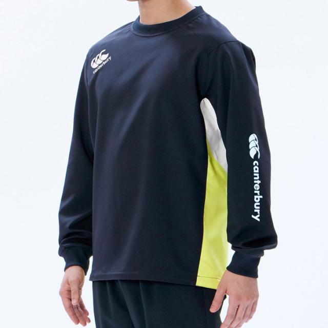 カンタベリー トレーニングシャツ 4L 5L 6L メンズ 大きいサイズ canterbury プラクティス プルオーバー ビッグサイズ 長袖ピステ ラグビー スポーツウェア ウエア はっ水 男性用 ラガー ブランド トップス メンズウェア アパレル/RG73703B_10