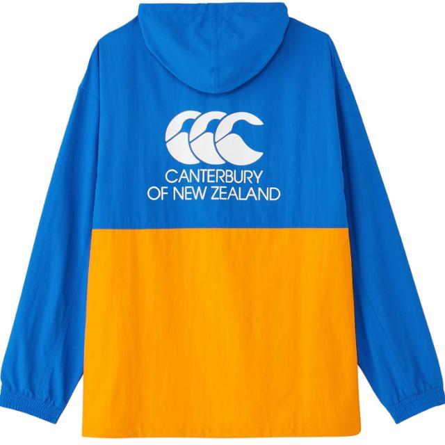 カンタベリー アノラックジャケット メンズ ウィンドブレーカー canterbury ラグビー シェルフーディ プルオーパー はっ水 男性用 アノラックパーカー ナイロン トレーニング スポーツウェア メンズウェア ブランド アパレル/RG74011_6