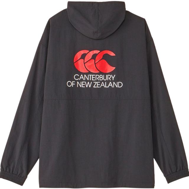 カンタベリー アノラックジャケット メンズ ウィンドブレーカー canterbury ラグビー シェルフーディ プルオーパー はっ水 男性用 アノラックパーカー ナイロン トレーニング スポーツウェア メンズウェア ブランド アパレル/RG74011_7