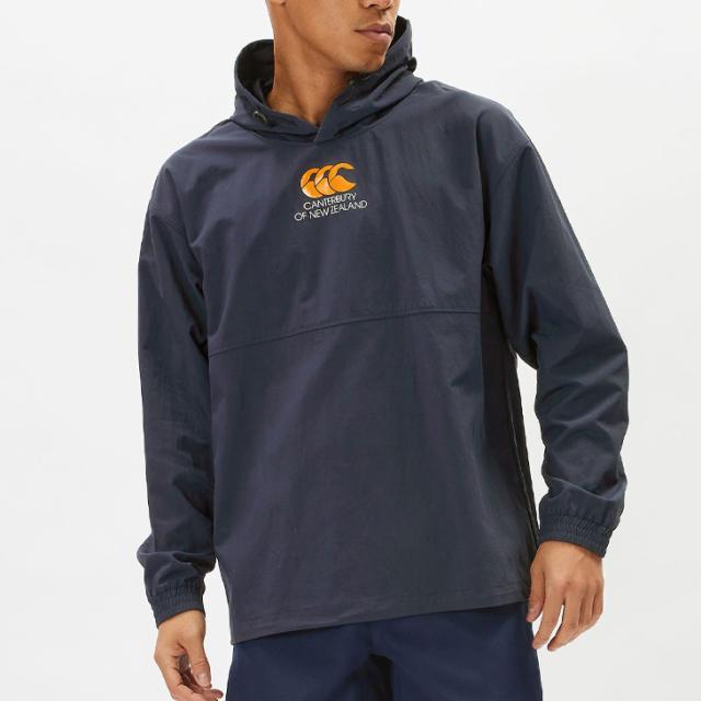 カンタベリー アノラックジャケット メンズ ウィンドブレーカー canterbury ラグビー シェルフーディ プルオーパー はっ水 男性用 アノラックパーカー ナイロン トレーニング スポーツウェア メンズウェア ブランド アパレル/RG74011_9