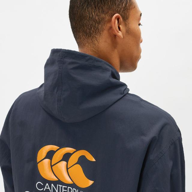 カンタベリー アノラックジャケット メンズ ウィンドブレーカー canterbury ラグビー シェルフーディ プルオーパー はっ水 男性用 アノラックパーカー ナイロン トレーニング スポーツウェア メンズウェア ブランド アパレル/RG74011_15