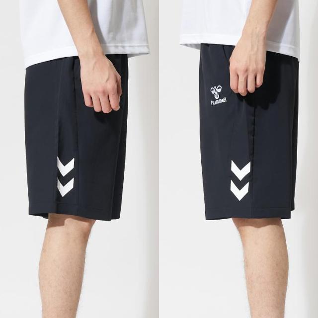 ヒュンメル ショートパンツ メンズ hummel プラクティス ウーブン
