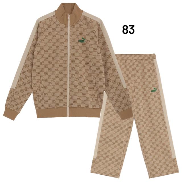プーマ ジャージ メンズ 上下 PUMA CORE HERITAGE モノグラム トラック  