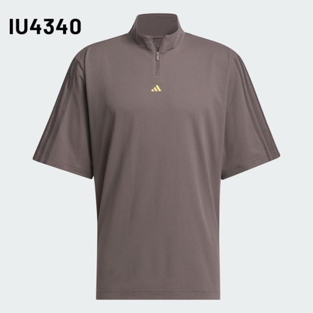 アディダス 半袖シャツ モックネック メンズ ゴルフウェア adidas GOLF ULT365 ツイストニット ピケルーズフィット ジップモック 男性 紳士用 ゴルフシャツ メンズウェア ゴルフポロ 服 スポーツウェア ウェア 春夏 ブランド アパレル/KOV88の通販は