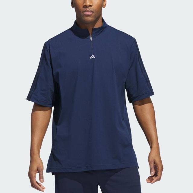 アディダス 半袖シャツ モックネック メンズ ゴルフウェア adidas GOLF ULT365 ツイストニット ピケルーズフィット ジップモック 男性 紳士用 ゴルフシャツ メンズウェア ゴルフポロ 服 スポーツウェア ウェア 春夏 ブランド アパレル/KOV88の通販は