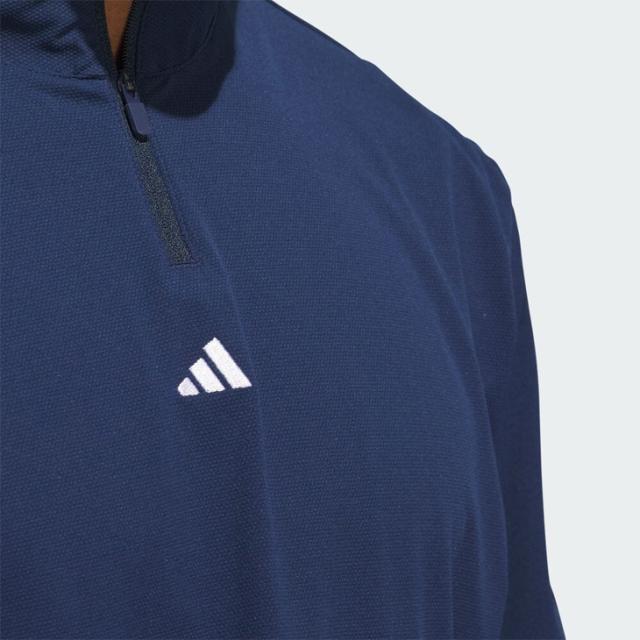 アディダス 半袖シャツ モックネック メンズ ゴルフウェア adidas GOLF ULT365 ツイストニット ピケルーズフィット ジップモック 男性 紳士用 ゴルフシャツ メンズウェア ゴルフポロ 服 スポーツウェア ウェア 春夏 ブランド アパレル/KOV88の通販は