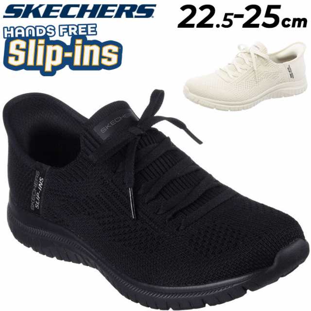 スケッチャーズ レディース スリップインズ スニーカー SKECHERS SLIP-INS バーチューディビニティ ローカット ハンズフリー スリッポン