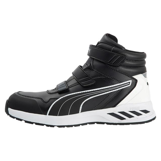 プーマ メンズ ワークシューズ 作業靴 PUMA SAFETY ライダー2.0・ミッド 安全靴 セーフティーシューズ ミドルカット ミッドカット 先芯 衝撃吸収 耐油 軽量 面ファスナー JSAA規格 A種 プロスニーカー 男性 建設 工場 DIY Rider 2.0 Low ブランド くつ/rider20mid
