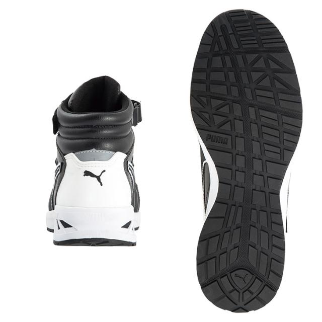 プーマ メンズ ワークシューズ 作業靴 PUMA SAFETY ライダー2.0・ミッド 安全靴 セーフティーシューズ ミドルカット ミッドカット 先芯 衝撃吸収 耐油 軽量 面ファスナー JSAA規格 A種 プロスニーカー 男性 建設 工場 DIY Rider 2.0 Low ブランド くつ/rider20mid