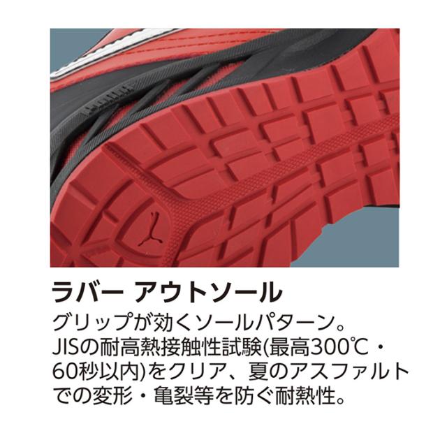 プーマ メンズ ワークシューズ 作業靴 PUMA SAFETY ライダー2.0・ミッド 安全靴 セーフティーシューズ ミドルカット ミッドカット 先芯 衝撃吸収 耐油 軽量 面ファスナー JSAA規格 A種 プロスニーカー 男性 建設 工場 DIY Rider 2.0 Low ブランド くつ/rider20mid
