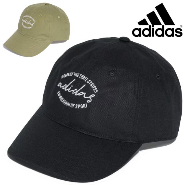アディダス 帽子 メンズ ユニセックス adidas DAD エンブロイダリーキャップ スポーティ コットンキャップ メンズキャップ スポーツ アクセサリー ロゴ刺繍 トレーニング デイリー 普段使い ぼうし ブランド アパレル/JRZ70