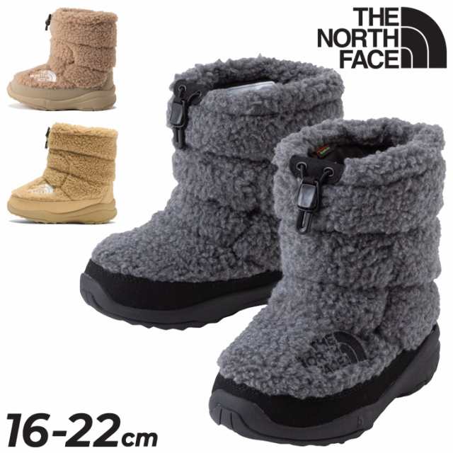 ノースフェイス キッズ ジュニア ウィンターブーツ 防寒ブーツ THE NORTH FACE ヌプシ ブーティ7 フリース 子供靴 16cm 17cm 18cm 19cm 2