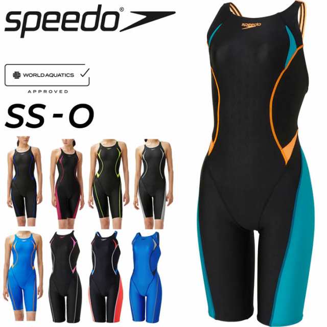 スピード 競泳水着 水泳 レディース WA承認モデル スイムウェア SPEEDO フレックスシグマカイ セミオープンバック ニースキン 女性 女子  レース レーシング オールインワン 4分丈 ブラカップなし 女子 マスターズスイマー ブランド アパレル/SCW12301F【返品不可】の通販 ...