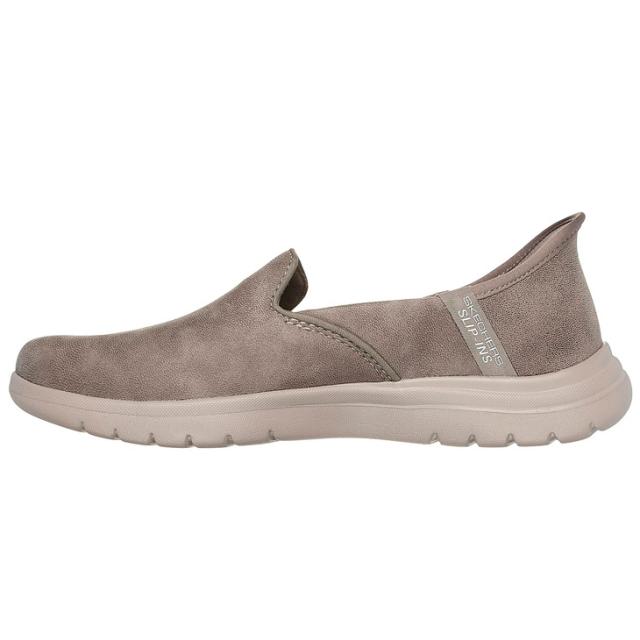 スケッチャーズ レディースシューズ スリップインズ スニーカー SKECHERS ON-THE-GO FLEX ローカット ハンズフリー スリッポン 女性用 シンプル 運動靴 婦人靴 ブランド くつ/136544