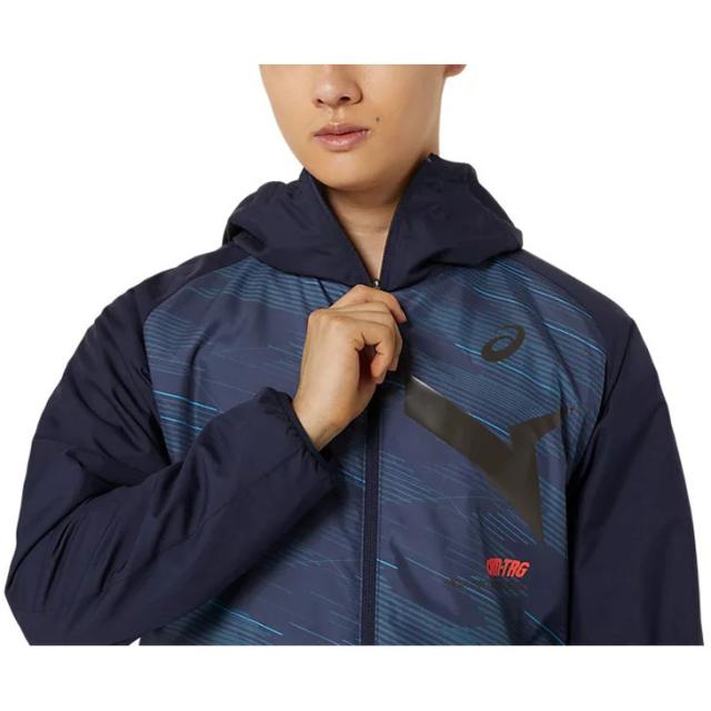 アシックス ウィンドブレーカー 裏起毛 メンズ レディース asics AIM 
