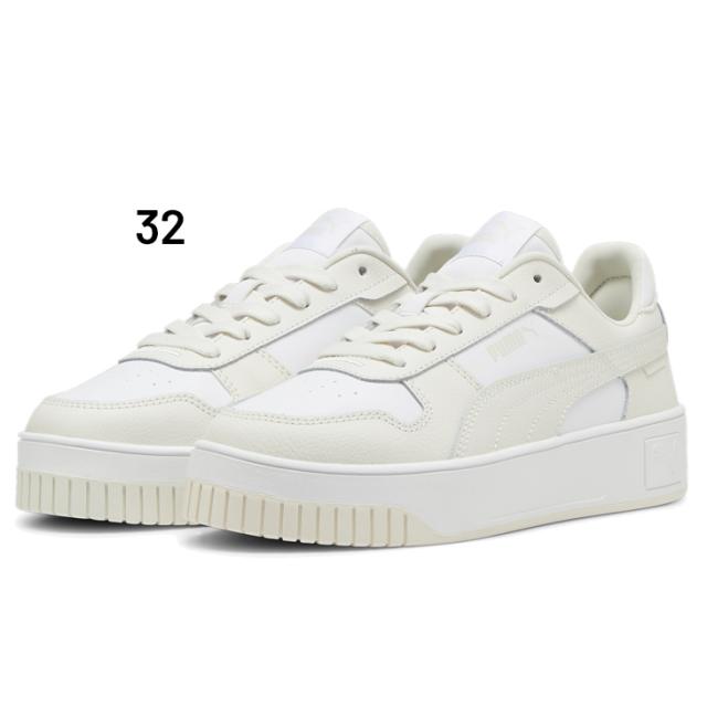 ★PUMA★ かわいいレース BASKET PLATFORM 厚底スニーカー プーマ レディース 厚底 スニーカー PUMA キャリーナ ストリート