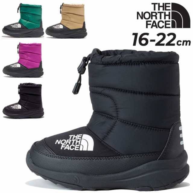 ノースフェイス ジュニア ウィンターブーツ 子ども用 防寒ブーツ THE NORTH FACE ヌプシ ブーティ 子供靴 16cm 17cm 18cm 19cm 20cm 21cm