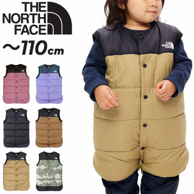 ノースフェイス ベビーウェア THE NORTH FACE インサレイテッド スリーパー 2WAY仕様 中わた入り 収納袋付き おくるみ ベスト 保温 防寒