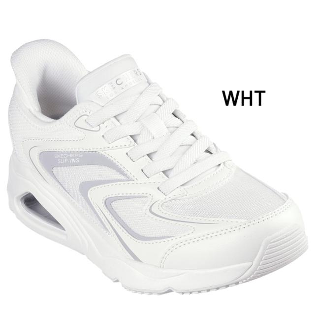 スケッチャーズ レディースシューズ スリップインズ スニーカー SKECHERS Slip-ins TRES-AIR UNO 厚底スニーカー ウェッジ エアソール Air ローカット ハンズフリー スリッポン 女性用 スニーカー 運動靴 スポーティ 婦人靴 ブランド くつ/177408