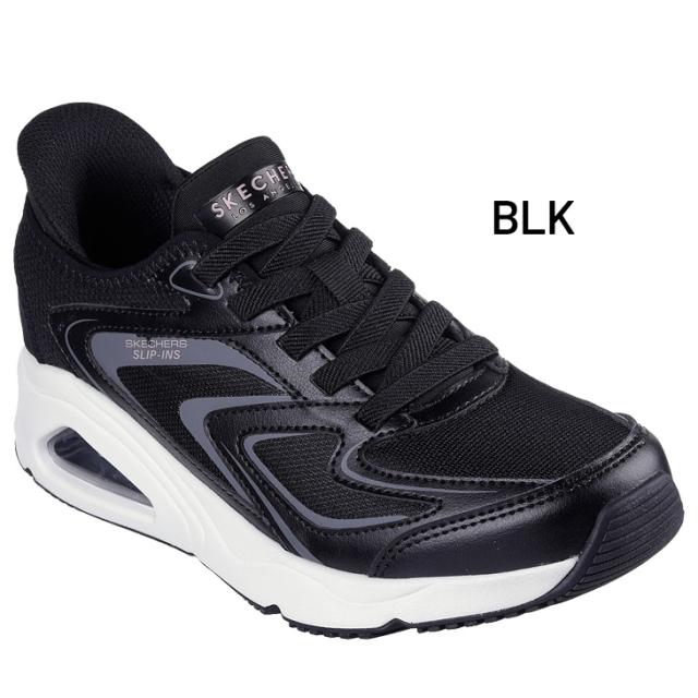スケッチャーズ レディースシューズ スリップインズ スニーカー SKECHERS Slip-ins TRES-AIR UNO 厚底スニーカー ウェッジ エアソール Air ローカット ハンズフリー スリッポン 女性用 スニーカー 運動靴 スポーティ 婦人靴 ブランド くつ/177408