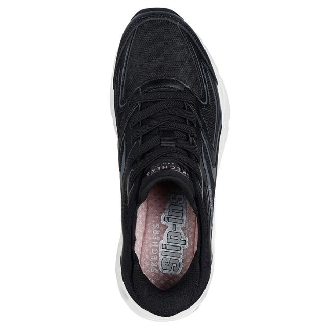 スケッチャーズ レディースシューズ スリップインズ スニーカー SKECHERS Slip-ins TRES-AIR UNO 厚底スニーカー ウェッジ エアソール Air ローカット ハンズフリー スリッポン 女性用 スニーカー 運動靴 スポーティ 婦人靴 ブランド くつ/177408
