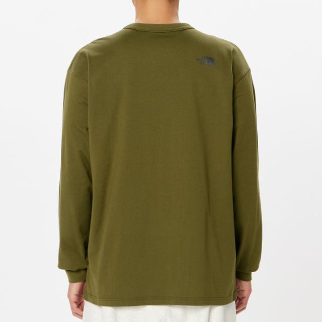 ザ・ノース・フェイス THE NORTH FACE 大人用長袖Tシャツ ベビーロンパース 2点セット メッシュバッグ付き ブランド レディース メンズ 赤ちゃん ユニセックス マタニティウェア ベビーウェア ベビー服 親子 オーガニックコットン 出産祝い ギフト/NTM82301_9