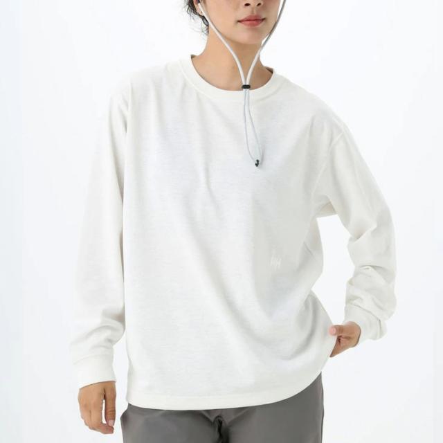 ヘリーハンセン 長袖 Tシャツ レディース HELLYHANSEN ワンポイントティー 吸汗速乾 抗菌防臭 UVカット 薄手 無地 女性用 ロンT アウトドアウェア ウエア トレッキング キャンプ 長袖シャツ レディースウエア 服 春夏 ブランド アパレル/HOE32269UW【母の日】_9