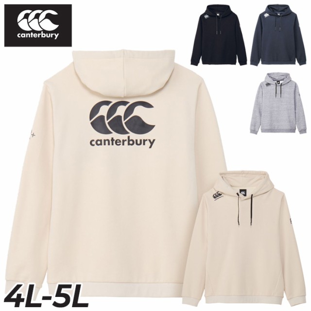 カンタベリー スウェットパーカー メンズ ユニセックス 4L 5L 大きいサイズ canterbury アールプラス フレックスウォーム R+ RUGBY+ ビッ