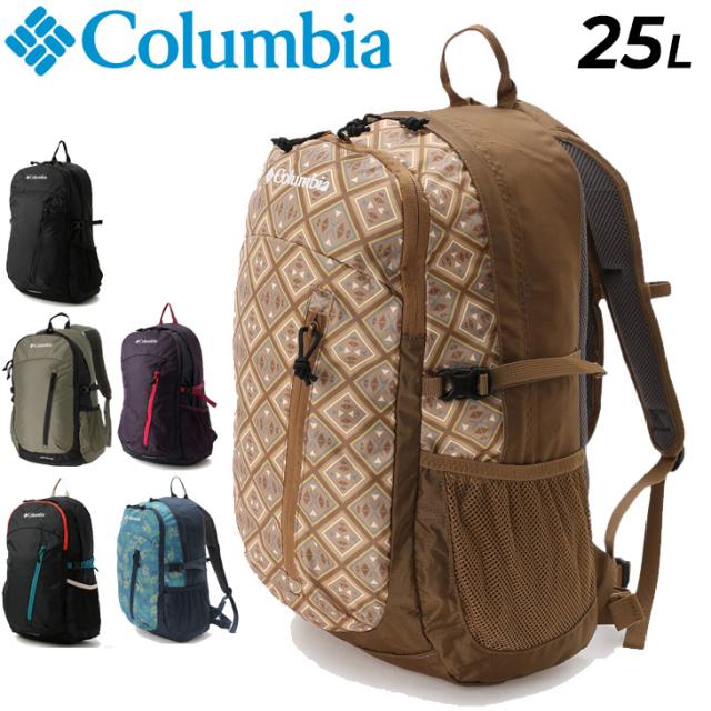 リュックサック デイバッグ 25L バッグ コロンビア Columbia バックパック レインカバー付 アウトドア  鞄 メンズ レディース キャンプ ハイキング タウン 通勤 通学 かばん/PU8427の通販は 7,647円