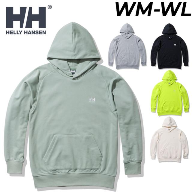ヘリーハンセン パーカー スウェット レディース HELLYHANSEN プルオーバー フーディ 薄手 裏毛スウェット アウトドア ウェア キャンプ デイリー  女性 シンプル スウェットシャツ/HE32322UW