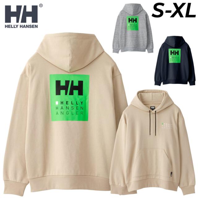 ヘリーハンセン パーカー スウェット メンズ HELLYHANSEN 裏起毛 プルオーバー フーディ 保温 バックプリント アウトドア 釣り フィッシング マリン 男性  ウェア/HH32355の通販は