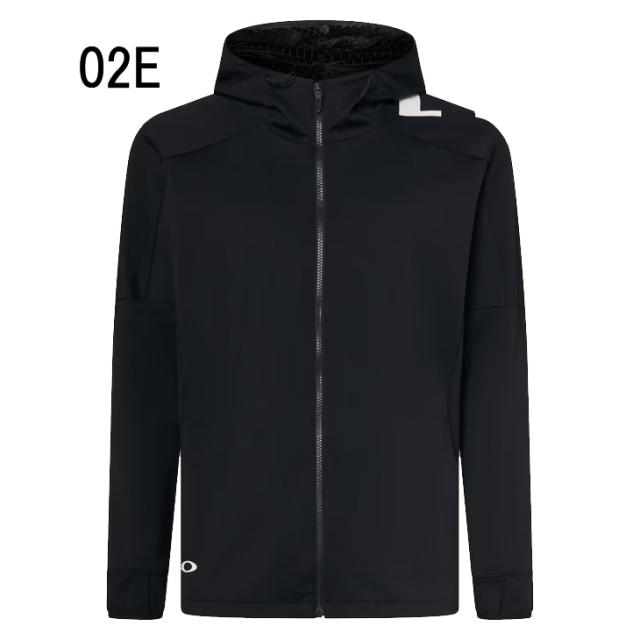 オークリー トレーニングジャケット メンズ OAKLEY En 3RDG Synchronism Jacket 7.7 フルジップ フーディ ジャージ アウター 吸汗速乾 ストレッチ UVカット 機能性 スポーツウエア 男性 服 メンズウェア ジャージー ブランド アパレル/FOA406927_1