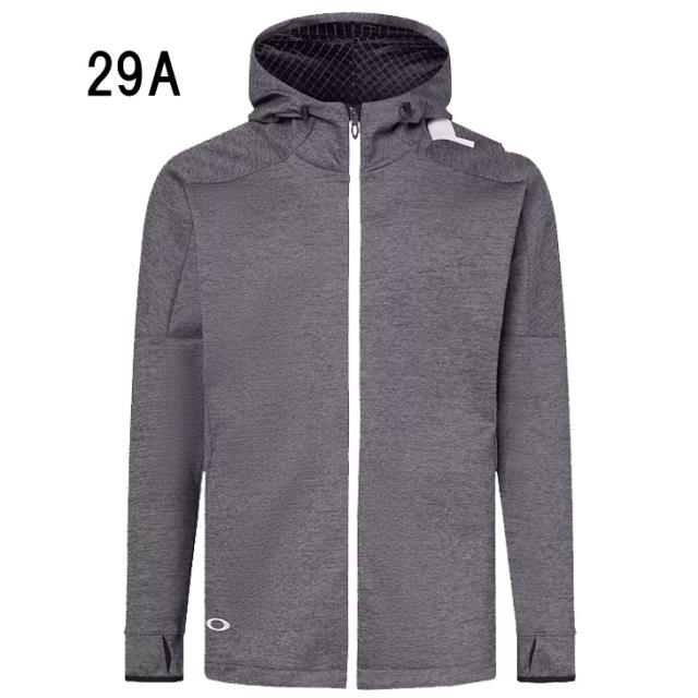オークリー トレーニングジャケット メンズ OAKLEY En 3RDG Synchronism Jacket 7.7 フルジップ フーディ ジャージ アウター 吸汗速乾 ストレッチ UVカット 機能性 スポーツウエア 男性 服 メンズウェア ジャージー ブランド アパレル/FOA406927_4