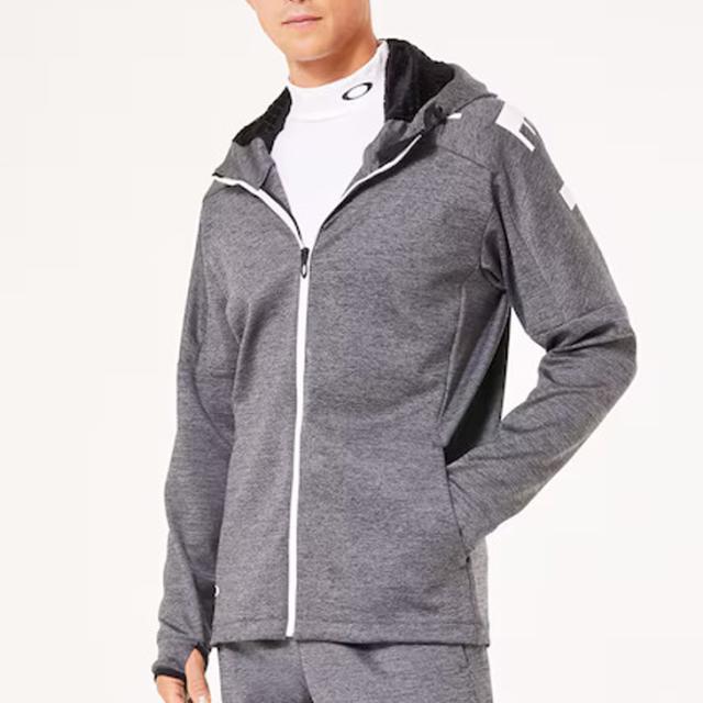 オークリー トレーニングジャケット メンズ OAKLEY En 3RDG Synchronism Jacket 7.7 フルジップ フーディ ジャージ アウター 吸汗速乾 ストレッチ UVカット 機能性 スポーツウエア 男性 服 メンズウェア ジャージー ブランド アパレル/FOA406927_11