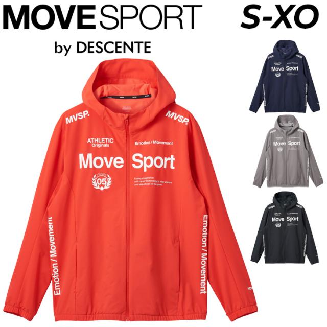 デサント ジャージー ジャケット メンズ DESCENTE MOVESPORT ムーブスポーツ AIRY TRANSFER フルジップフーディー フード付き アウター 防風 撥水 はっ水 ストレッチ ジャージー トレーニング スポーツウェア メンズウエア ブランド アパレル/ST4FJK21Mの通販は 9,700円