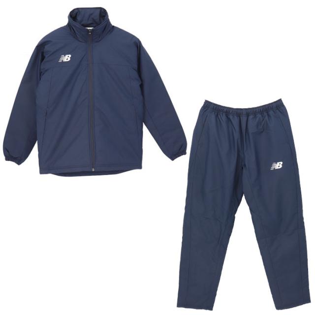 ニューバランス ウィンドブレーカー メンズ 上下セット NewBalance 中綿ジャケット 中綿パンツ セットアップ スポーツウェア 男性用 上下組 保温 防風 ウインドブレーカー アウター 長ズボン ブランド 紺 ネイビー アパレル/JMJF1421-JMPF1422-NV【ギフト不可】
