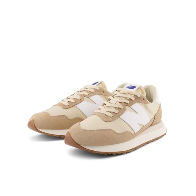 ニューバランス スニーカー メンズ レディース D幅 Newbalance 237 ユニセックス 細め スリム ローカット スポーティ シューズ 男女兼用 大きいサイズ ベージュ 普段履き 運動靴 紳士靴 婦人靴 ブランド くつ/MS237-RDの通販は